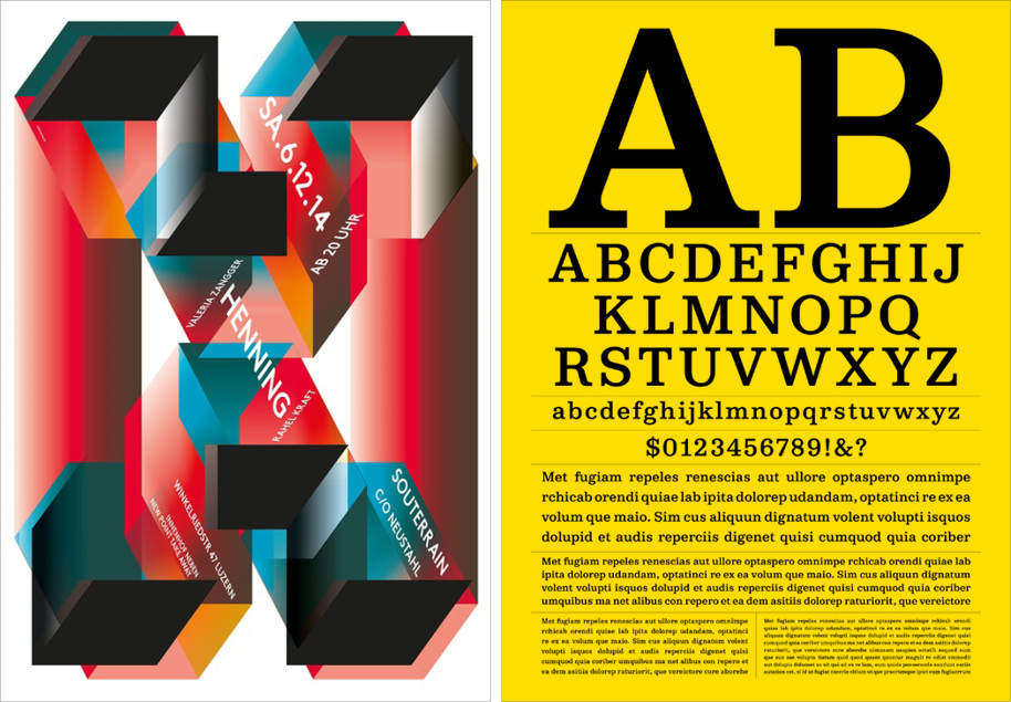 Type: Matthias Hofmann, Marc Droz & more from Western Europe - Graphis ...