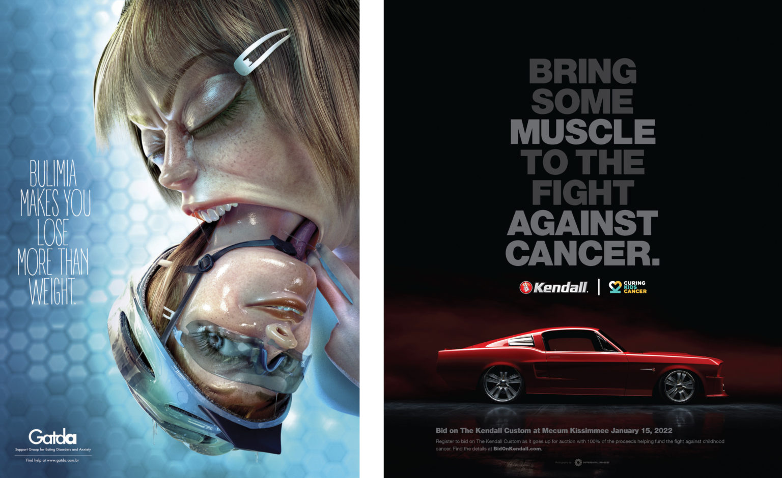 Don't "Throw" Away Your Future + Cars for Charity Latest Advertising