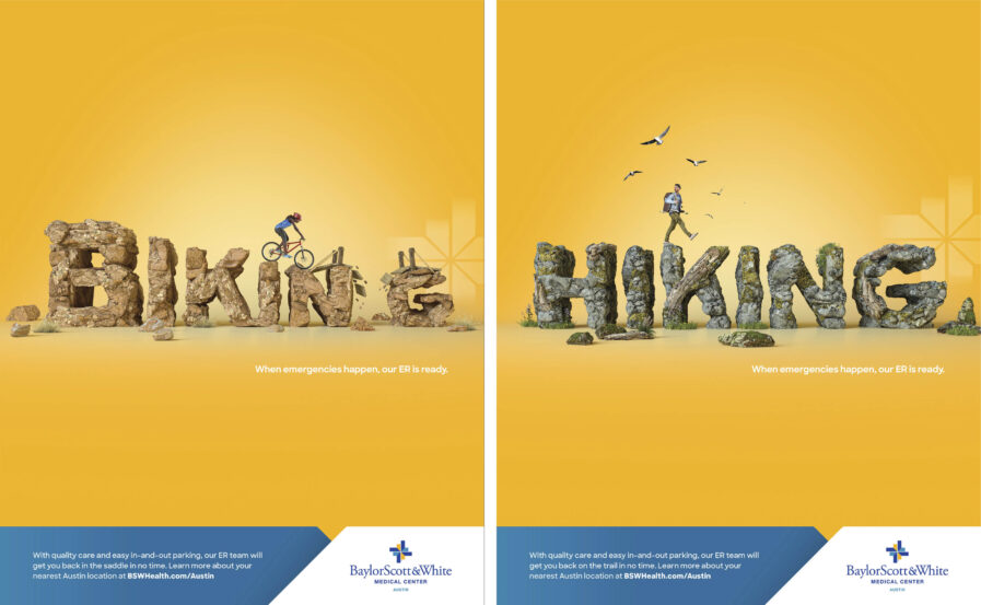 Launch Agency's healthcare advertising campaign.