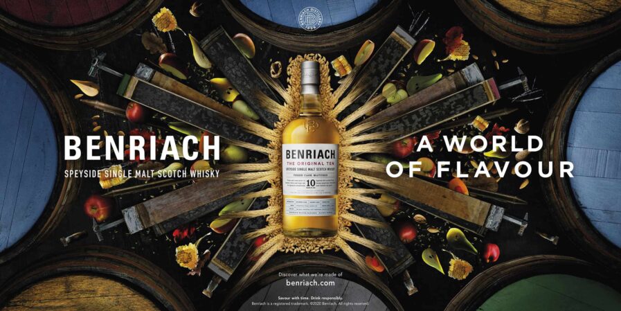 Benriach campaign by Southpaw and photographer Jonathan Knowles