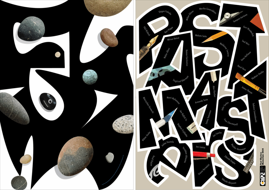 Flowing Forms, Powerful Letters in Gravdahl’s Poster